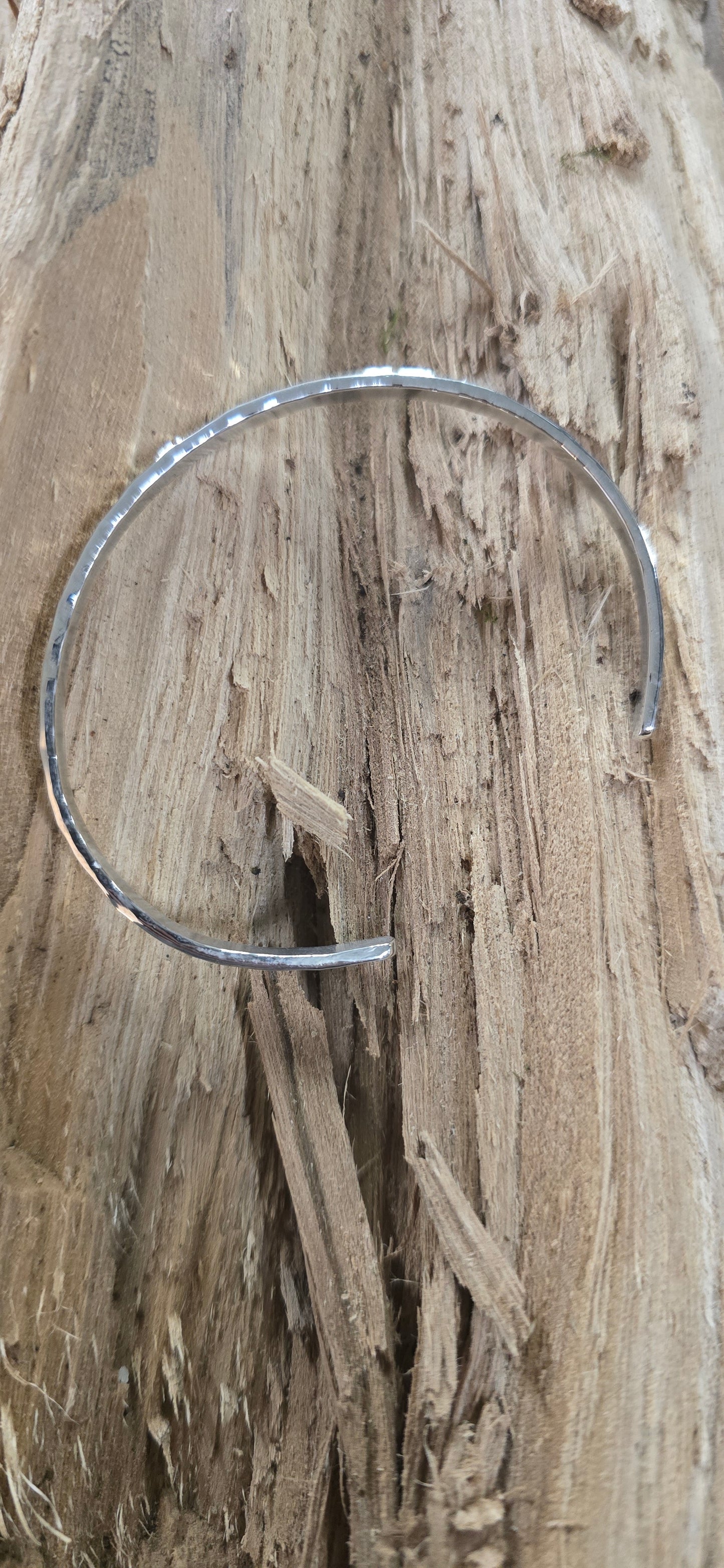 Sterling silver cuff bracelet 7 inch