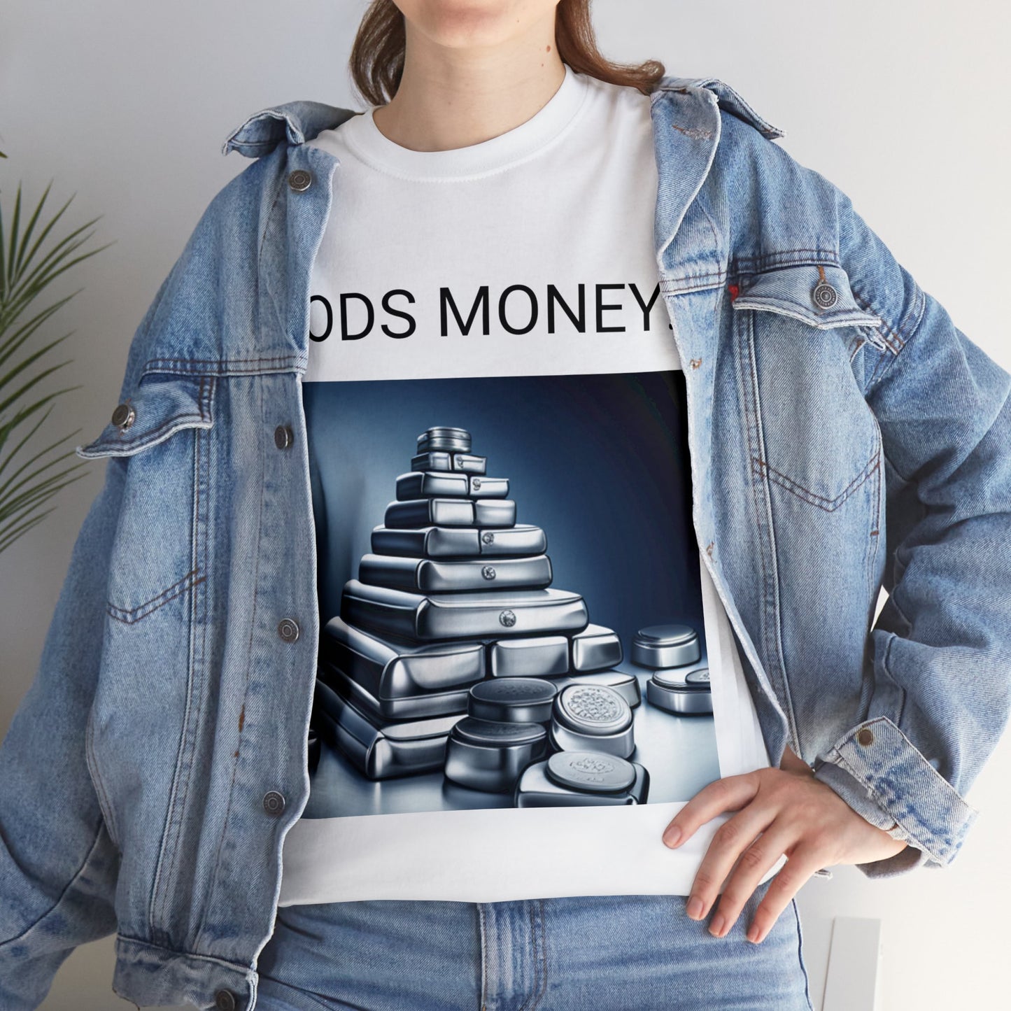 Unisex Heavy Cotton Tee  GODS MONEY!
