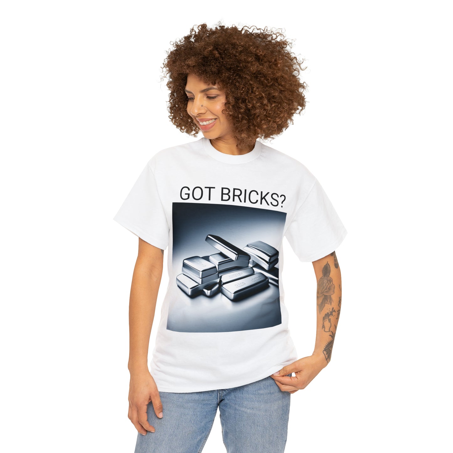 GOT BRICKS?   Heavy cotton tee