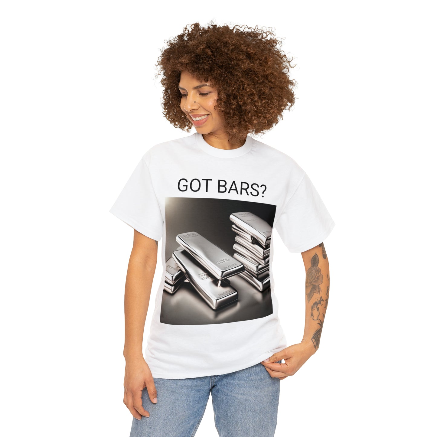 GOT BARS?  Unisex Heavy Cotton Tee