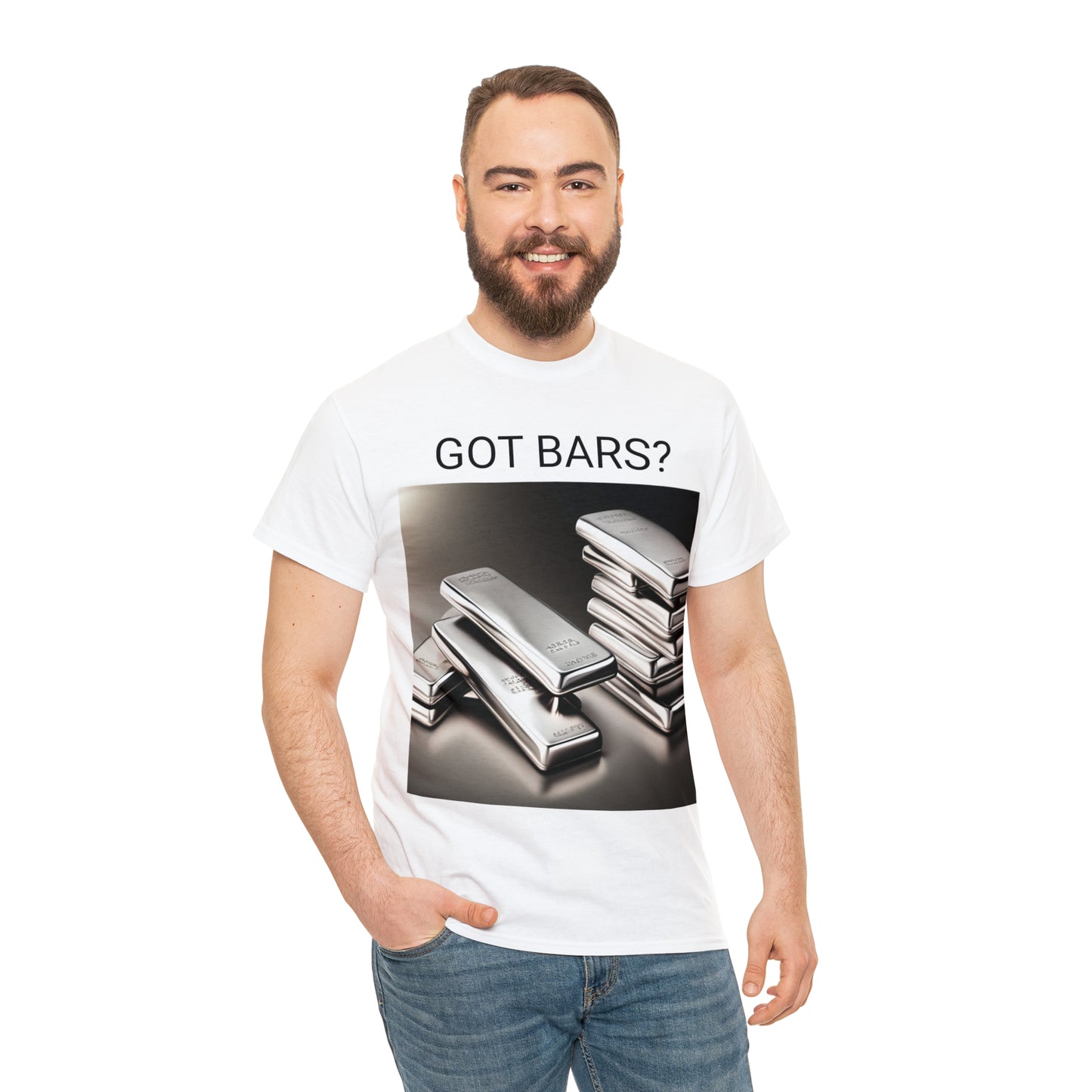 GOT BARS?  Unisex Heavy Cotton Tee