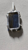 Sterling silver Labradorite pendant 100554